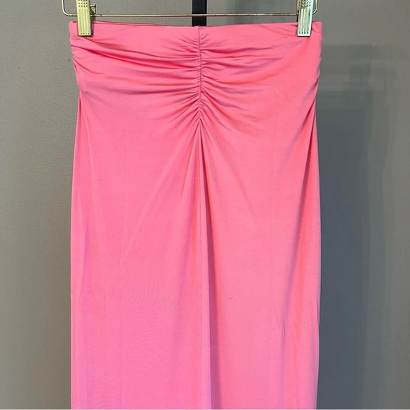 A.L.C. Aureta Maxi Skirt Rose Pink Small NWT Beach Coastal Contemporary Bright - Picture 6 of 10